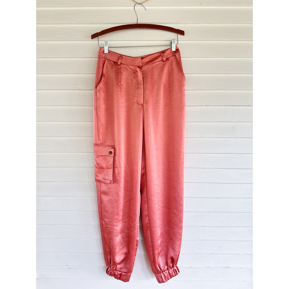 NWT Camila Coelho Pink Cargo Joggers - Small
